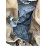 Marni Tan Leather Drawstring Tote with Woven Chain Strap Made in Italy Photo 11