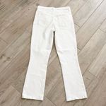 L'Agence Womens Mira White Ultra High-Rise Kick Boot Denim Cropped Jeans Size 29 Photo 4