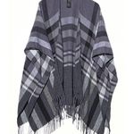 Banana Republic NWT  Women’s Cashmere Blend Plaid Fringed Wrap One Size Photo 2