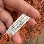 Free People Best Idea Rose Sequin Lace Cropped Handkerchief Hem Cami Small Photo 6