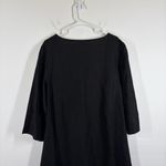 Bryn Walker  100% Linen Black Dress Size Large Photo 5