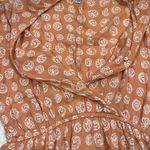 Amuse Society  Women's Spellbound Woven Mini Dress in Cognac Size Small‎ Photo 7