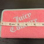 Juicy Couture NWT Pink & Blue Terry Wallet Coin Purse Bi-fold Photo 9