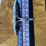 White Buffalo Turquoise Blue Moon Turquoise Sterling Silver Ring Size 7 Photo 7