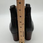 Frye  Stella Black Leather Chelsea Casual Boots Block Heel Slip On 8 Photo 3