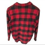 Madewell GUC ex boyfriend buffalo plaid oversized flannel Photo 6