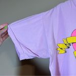 ✨ Vintage Single Stitch I Love Grandma Pink Lavender Shirt Size L Photo 4