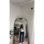 SKIMS Stretch Cotton Tee in Light Heather Grey Size Large Photo 1