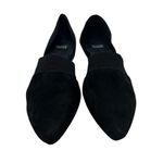 Eileen Fisher Hilly Suede d'Orsay Pump Black Suede Size US 9 Photo 2