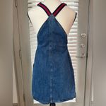 Macy's M1858 Macy’s Denim Zip-up Jean Mini Dress Photo 5