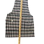 ZARA TRF Wool Tweed Pinafore Dress Pink Plaid Sz XS Preppy Light Academia Photo 7