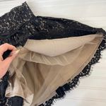 Neiman Marcus x Target Robert Rodriguez Black Lace Strapless Mini Dress Size 4 Photo 3