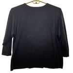 Whimsigoth Velvet Top Black 2X Photo 1