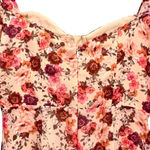 For Love & Lemons Evie Corset Maxi Dress in Tea Rose Pink Cottagecore Size S Photo 5