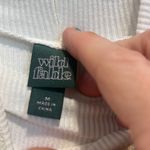 Wild Fable off White Long Sleeve Turtleneck Top size medium. Photo 3