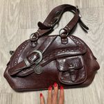 Christian Dior Vintage saddle brown leather bag Photo 2