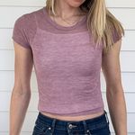 LA Hearts Light pink Crop Tee Top Photo 0