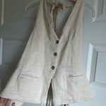 Free People  Take Me to Paris‎ Vest NWT Large Photo 4