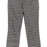 Anthropologie  Cartonnier Geometric Printed Stretch Crop Skinny Pant‎ Size 0 Photo 0
