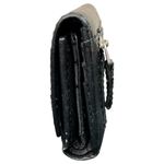 Fossil  Y2K Long Live Vintage 1954 Trifold Wallet Women's Black Leather 5.5"x4" Photo 3