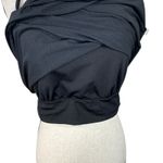 Athleta  X-Large Full Force 2-in-1 Tank Top Perforated Criss-Cross Stretch Black Photo 2