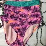 Hula Honey  Junior Medium Pink Swimsuit Set M NWT Photo 2