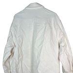 Gianni Bini white Corduroy Button Down Shirt Jacket Size Large Photo 6