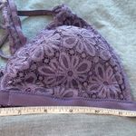 Victoria's Secret NWOT Victoria’s Secret Purple Lavender Floral Lace Bralette Photo 9