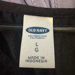 Old Navy  Black Satin Puff Sleeve Blouse Photo 3