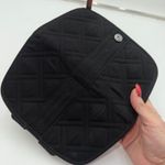 Vera Bradley  Black Quilted Wallet Clutch Kiss Lock ID Window Card Slots Photo 10