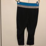 Reebok  Women’s Activewear Leggings Size Large Black Athletic Workout Running Photo 5