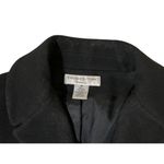 Preston & York Wool Coat Womens SP Petites Used Black Lined Some Condition Issue Photo 9
