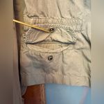 Loft  Lightweight Cinch Waist Military Utility Olive Green Jacket Medium Photo 3