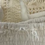 Elegant Cream Jumpsuit with Gold Accents White Size L Photo 7