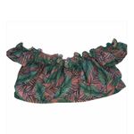 Modcloth High Dive Tropical Capped Sleeve Swim Top XL Photo 6