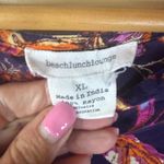 BeachLunchLounge  XL Dress Floral Print 3/4‎ Sleeve Boho Relaxed Fit Photo 2