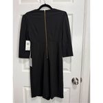 Julia Jordan cascade ruffle crepe sheath dress size 2 Photo 2