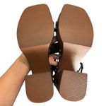 Steve Madden NWOB Dear Sandals Platform Black Strappy Block Heel Wood Size 7.5 Photo 5