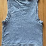 Garage NWT Seamless Muscle Tank Top Shirt Washed Ashley Blue size XS $24..95 Photo 3