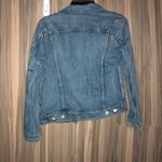 Lucky Brand denim jean jacket size small western denim coat boho jacket Photo 5
