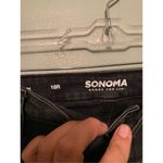 Sonoma  Black Straight Jeans Size 18R Photo 3
