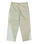 IZOD  Women's Beige Cropped Pants Size 16 - Stretch Comfort‎ - Cotton & Spandex Photo 2