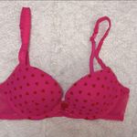 Victoria's Secret Tease Victoria’s Secret Hot Pink with Red Hearts Bra 32C Photo 0