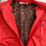 Chico's Chico’s Vibrant Coral Lined Snap Front Belted Shirt Dress Size 2.5 (L/14) Photo 7