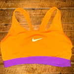 Nike  orange & purple racerback Athleisure sports bra Photo 0