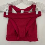 Revolve L*Space Ribbed Riding High Tara Top and Veronica Bikini Bottom in Strawberry Photo 4