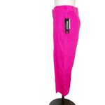 Briggs New York NWT Cropped Length Stretch Hot Pink Pant Photo 4