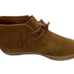 Saint Laurent YSL, , Suede Fringe Trim Accent Loafers Espadrilles, Like New Photo 0