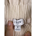 Women's J.CREW Beige Linen Blend Mini Skirt Size 8 capsule minimalist cottage Photo 1