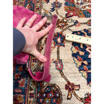 Coach Vintage Y2K  Signature Hot Pink Suede Canvas Demi Shoulder Bag Photo 7